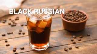 How to Make a Black Russian Cocktail!