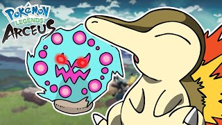 LIVE! SHINY ALPHA SPIRITOMB and DANG TYPHLOSION HUNT | Pokemon Legends Arceus