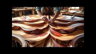 Master Craftsman Builds The Ultimate High-Value Coffee Table! (Unique Woodcraft Art)