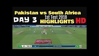 Season 1 Pakistan Vs South Africa 1st Test Day 3 Highlights
