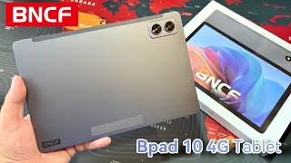 BNCF BPad 10 4G - Tablet Android Low Cost (Unboxing and Hands-on)