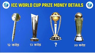 ICC World Cup Prize Money | @ICC