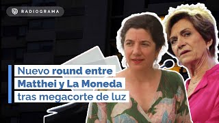 Nuevo round entre Matthei y La Moneda tras megacorte de luz (RD)