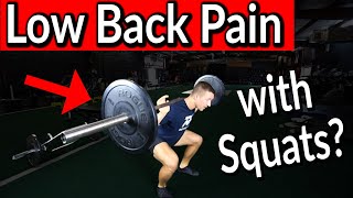 How to Squat WITHOUT Low Back Pain! | Exercise Pain Free