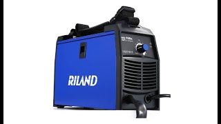 RILAND MIG 100E Welder, Flux Core Welding Machine with DIY Home MIG Welder Accessories 110/115/120V