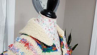 How to Knit a Shawl Collar Style on a Cardigan Sweaters