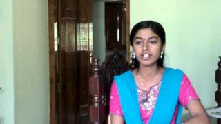 Cheera Poovukalkkumma Kodukkana - by Sneha Mithun from the Movie Dhanam