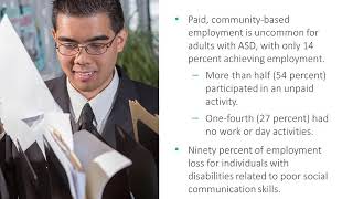 Autism Spectrum Disorder (ASD) and Employment