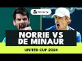 Cam Norrie vs Alex De Minaur Highlights | United Cup 2024