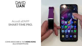 David Lian - HONG KONG come associare lo smartwatch allo smartphone via bluetooth.