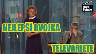 NEJLEPŠÍ DVOJA |TELEVARIETE| #Televariete #JiřinaBohdalová #Dvořák#retroshow