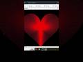 Red Heart Shape Pattern Using Python Turtle Graphics #python #turtlegraphics #heart #heartshape