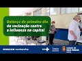 Balanço do primeiro dia de vacinação contra a influenza na capital