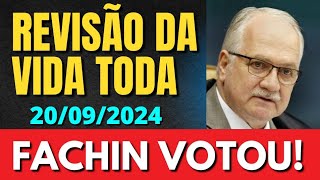 NOVO VOTO A FAVOR DA REVISÃO DA VIDA TODA TEMA 1102 ADI 2110 E 2111 STF