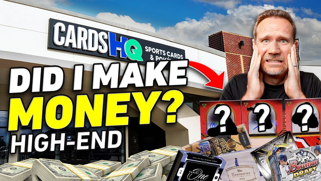 Can I Make Money Opening High End Sports Card Boxes 10 000
