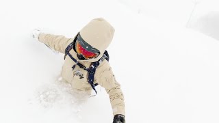 【パウダー満喫】夫婦で初の夏油でファットスキーレンタルして滑ってみた｜TAKEHIRO