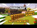 HOW TO MAKE AUTO SORTING IN THE LATEST MINECRAFT GUARANTEED TO WORK 100%