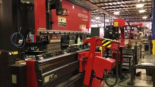 138 Ton Amada Astro 100 FBD III 1253 CNC Robotic Press Brake 3335