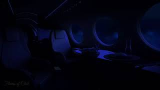 DARK Futuristic Corporate Brown Noise Flight Ambience | Sleeping, Reading, Studying | Zen