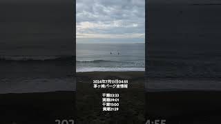 2024年7月13日04:55茅ヶ崎パーク波情報