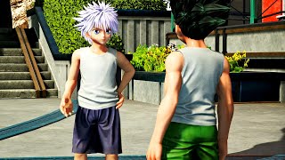 أخيرا إجتمع غون مع كيلوا في لعبة جامب فورس | Jump Force Killua