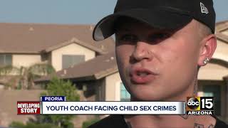 Peoria basketball coach arrested on child sex abuse charges