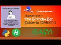Hackerrank - Subarray Division 1 walkthrough #Python #Hackerrank