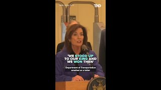 Hochul told Trump 'We do not back down' after NYC ordered to halt congestion pricing program