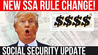 SSA PROPOSED NEW RULE CHANGE FOR SOCIAL SECURITY! SSA SSI SSDI Payments | Social Security