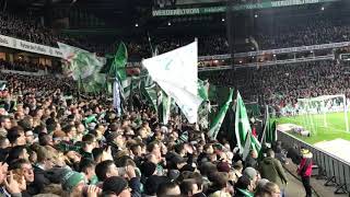 2019-03-08 SV Werder Bremen - FC Schalke 04 -  4-2 - Einlauf der Mannschaften