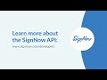 signnow api video tutorial adding fields and setting signing roles