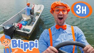 Blippi Drives A REAL BOAT! |  Blippi and Meekah Best Friend Adventures | Educational Videos for Kids