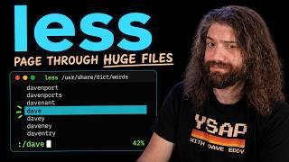 Paging Files using `less` and `more` - Bash Scripting Course (pt6)