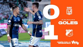Nacional vs. Millonarios (goles) | Liga BetPlay Dimayor 2024- 1 | Fecha 6