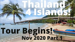 Bangkok to Koh Tao! Thailand 4 Islands Tour 2020  part 1