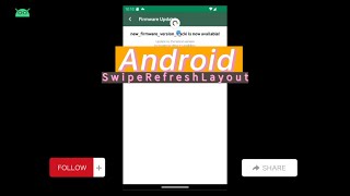 Android Java SwipeRefreshLayout