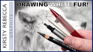 BIGGEST TIPS for drawing FUR in GRAPHITE!