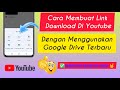 Ohhh,,mudah banget y,, Cara Membuat Link Download Di YouTube Dengan Menggunakan Google Drive