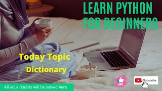 Python Tutorial for Beginners in Hindi | Learn Python(Dictionary Method)#PythonTutorial