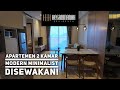 Apartemen 2 Kamar Modern Minimalist Disewakan @HegarmanahResidence