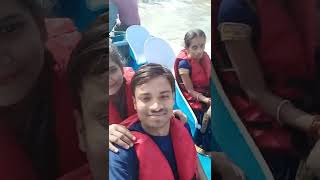 enjoying boating in Murudeshwar, boating in sea #shorts #shortsvideo