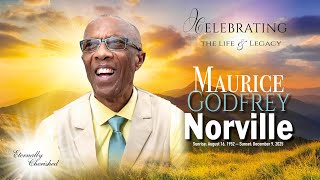 Celebration of Life and Legacy - MAURICE GODFREY NORVILLE