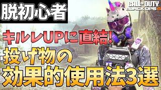 【CoD:BO6】初心者向け！上級者も使う強い投げ物の使い方3選＋α【FPS上達講座#11】