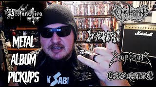 Profanatica, Carnage, Incantation, MORE! | Metal Album Pickups!