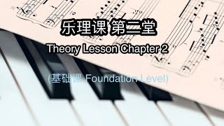 【基础乐理第二堂课】认识音符和休止符，数拍子和打节奏游戏 l Music Notes,Rests, Counting & Rhythmic l第二堂课Chapter 2