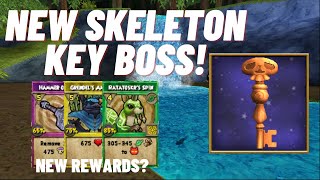 Wizard101| Spring 2021 Test Realm NEW Grizzleheim Skeleton Key Boss