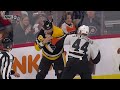 marcus pettersson hangs tough with nicolas deslauriers after hit on kris letang