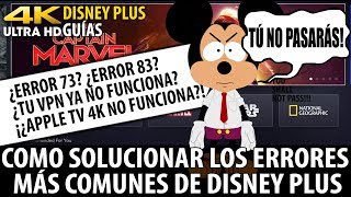 Ayuda Disney Plus ¿Error 83? ¿"Oh No"? Conoce 4 Errores y sus Soluciones✨ Disney Plus Latinoamerica