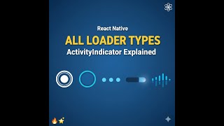 How to Use Every Type of Loader in React Native (Third-Party Libraries Included)