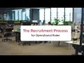 The Recruitment Process for Operational Roles